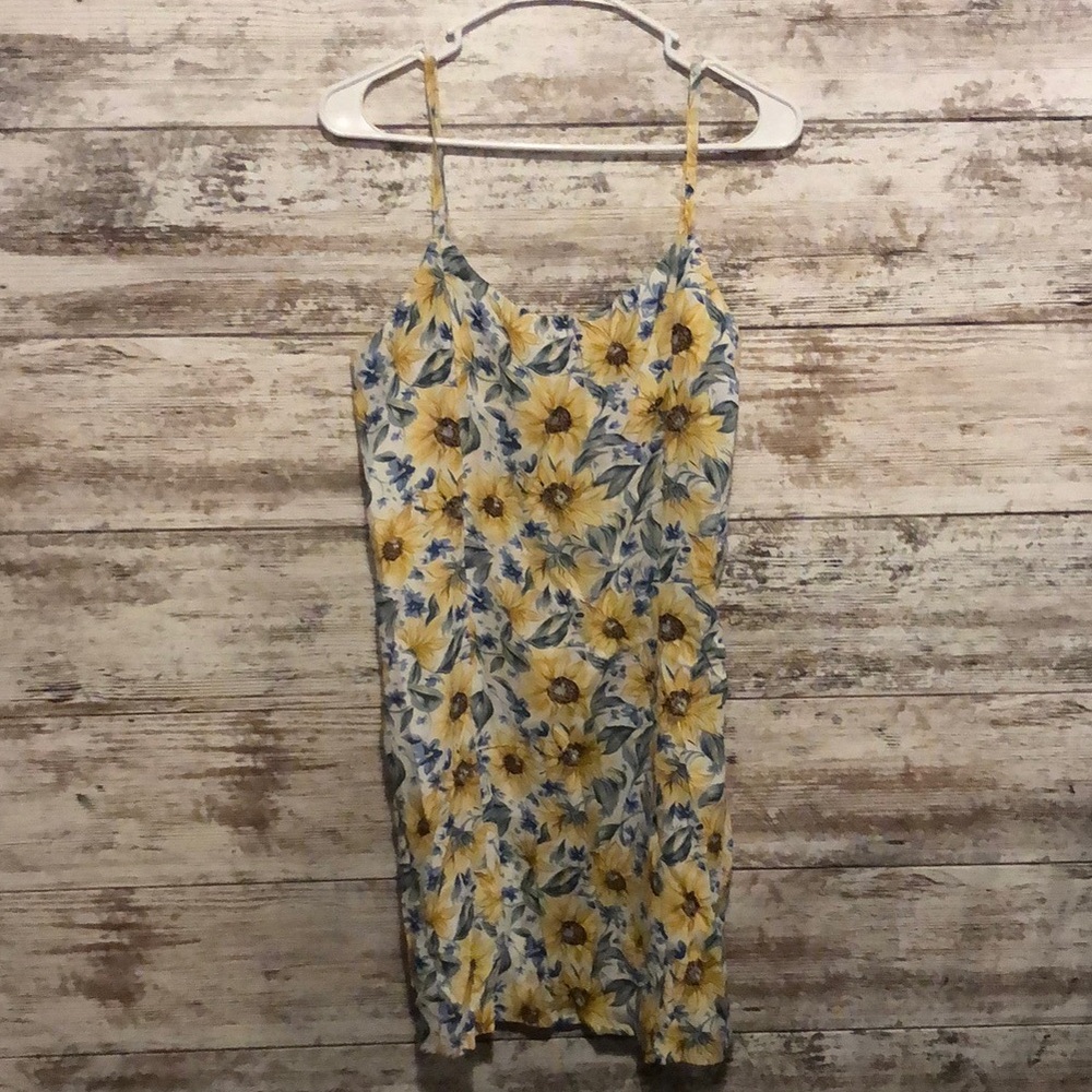 Floral Spaghetti Strap Dress